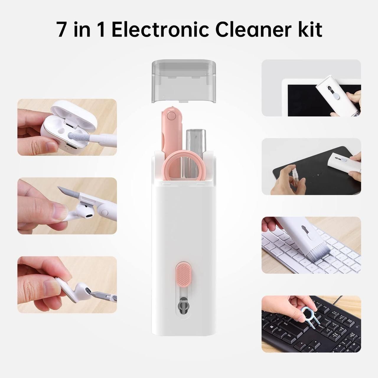 7 in 1 Electronic Cleaner Kit with Brush - KronicKart