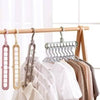 Space Saver Folding Hangers, Wardrobe Hangers  ( Pack Of 3) - KronicKart