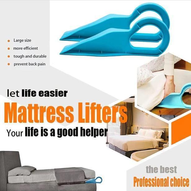 Mattress Lifter Bed Making & Change Bed Sheets Instantly helping Tool (2 pc ) - KronicKart