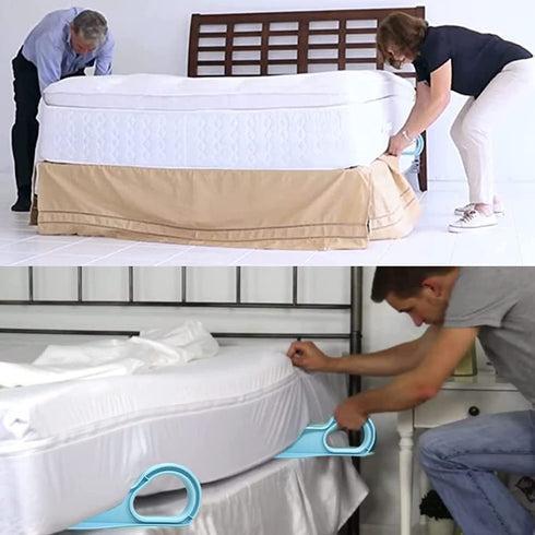 Mattress Lifter Bed Making & Change Bed Sheets Instantly helping Tool (2 pc ) - KronicKart