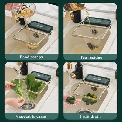 Mess-Free Sink Strainer + 50 Mesh Bags